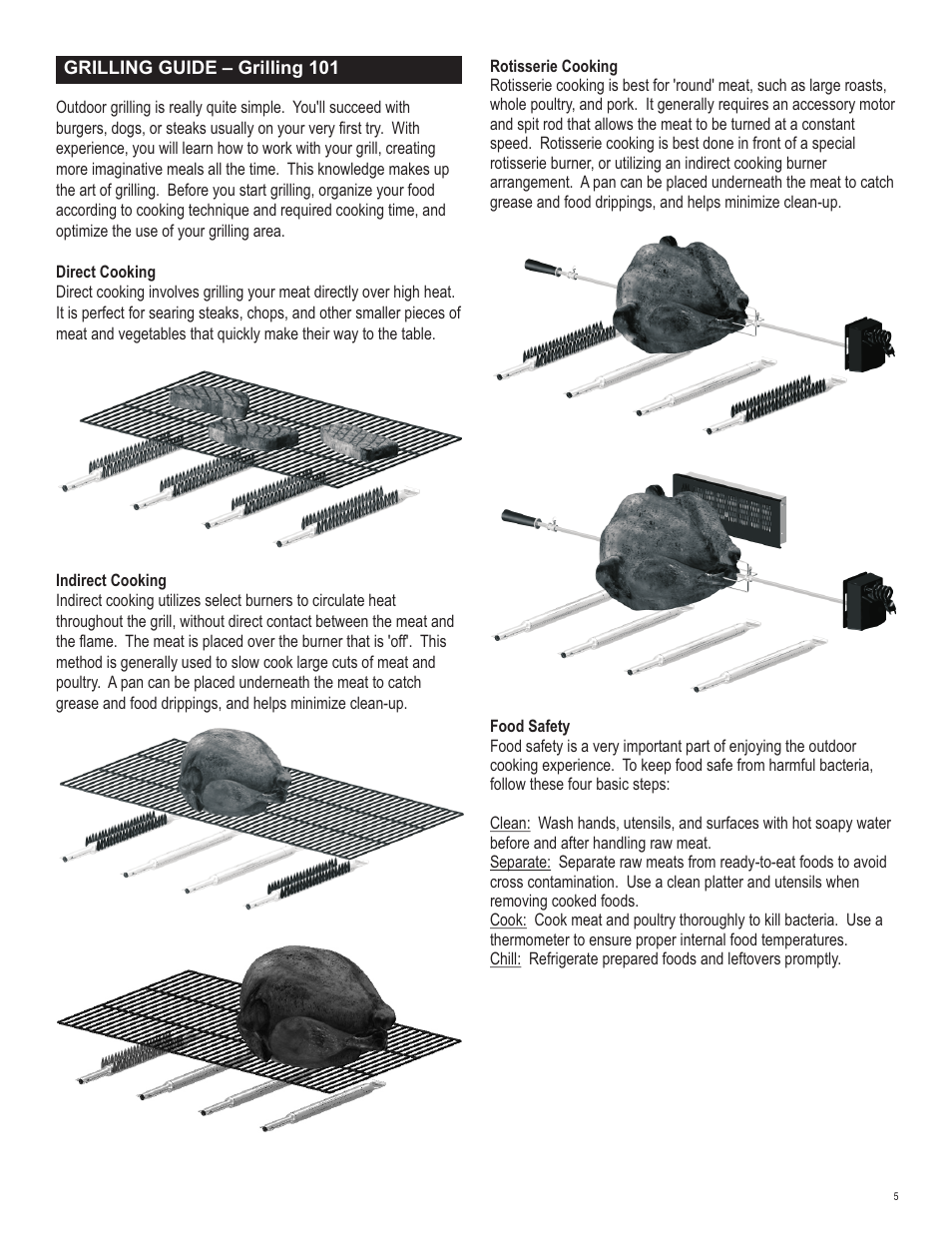 Char-Broil 463666512 User Manual | Page 5 / 28