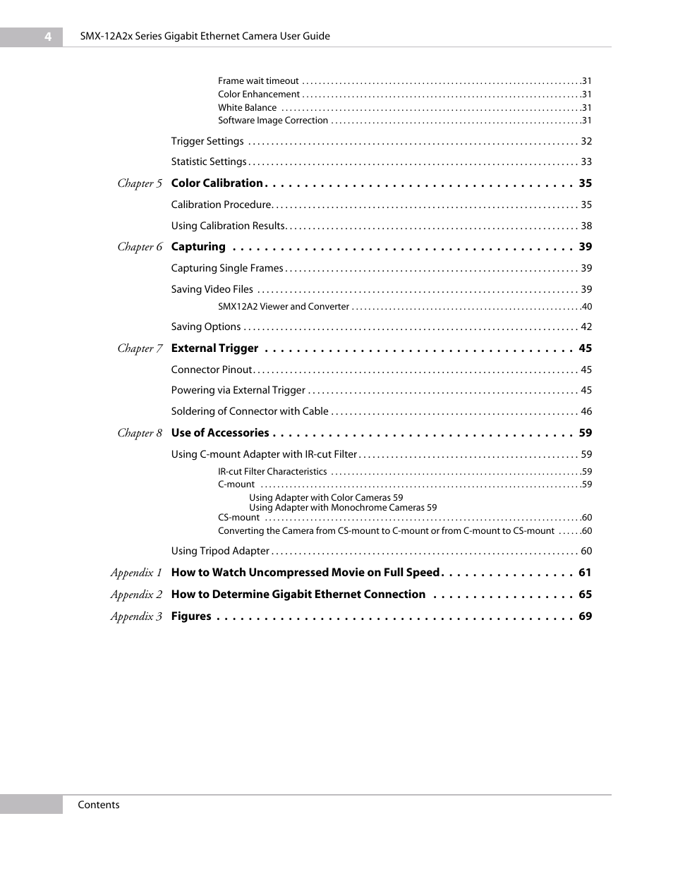 Sumix SMX-12A2x User Manual | Page 4 / 71