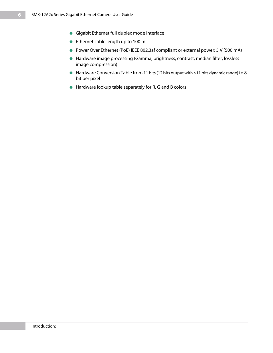 Sumix SMX-12A2x User Manual | Page 6 / 71