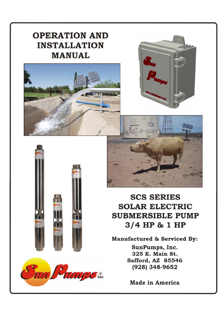 Sun Pumps MTR BLM-SB-073S-60 User Manual | 21 pages