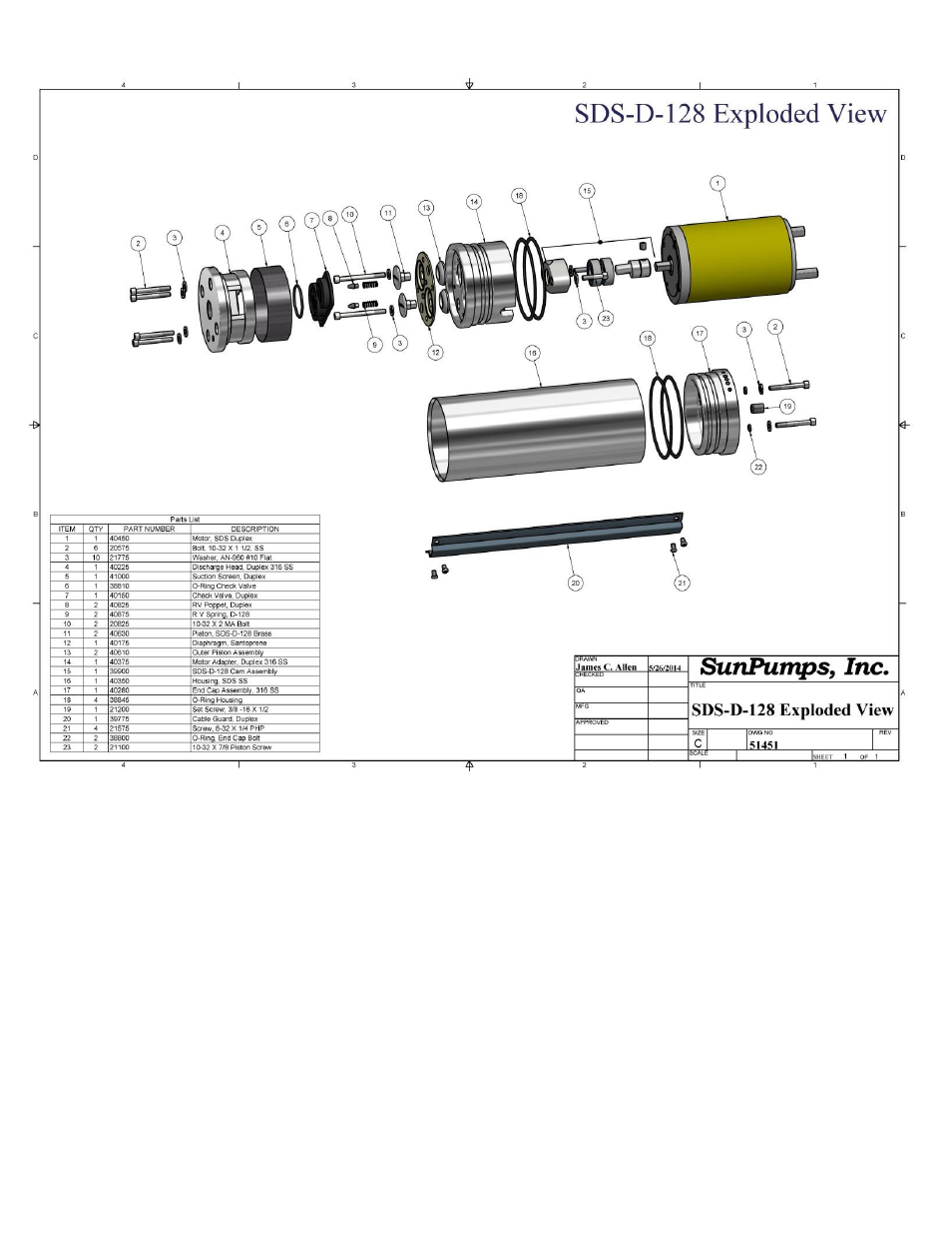 Sun Pumps AP-SDS User Manual | Page 6 / 6