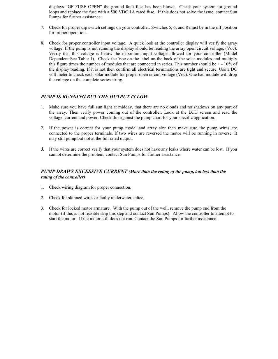 Sun Pumps SCB-10-150-120 BL User Manual | Page 15 / 17