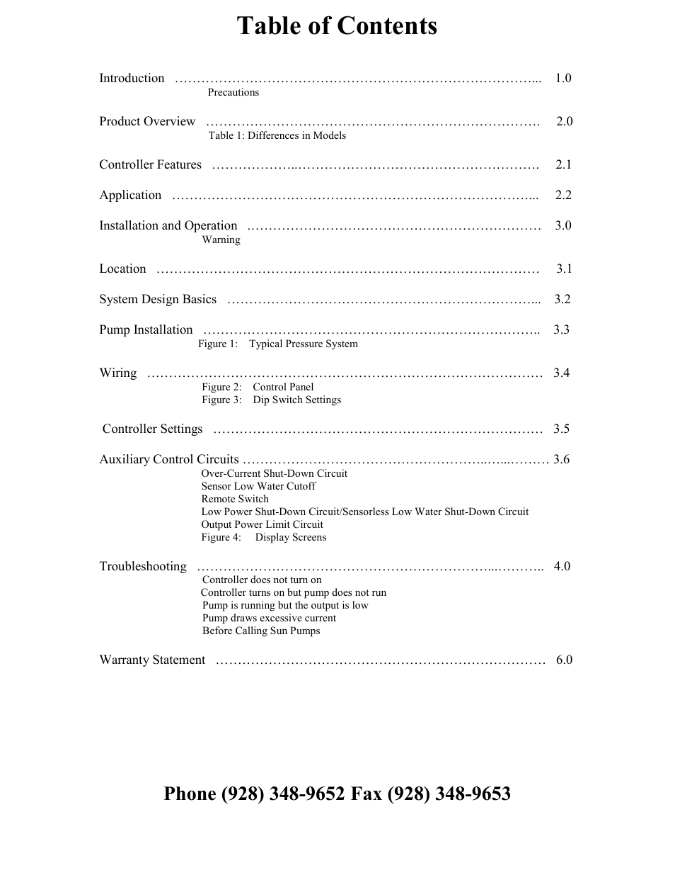 Sun Pumps SCB-10-150-120 BL User Manual | Page 2 / 17