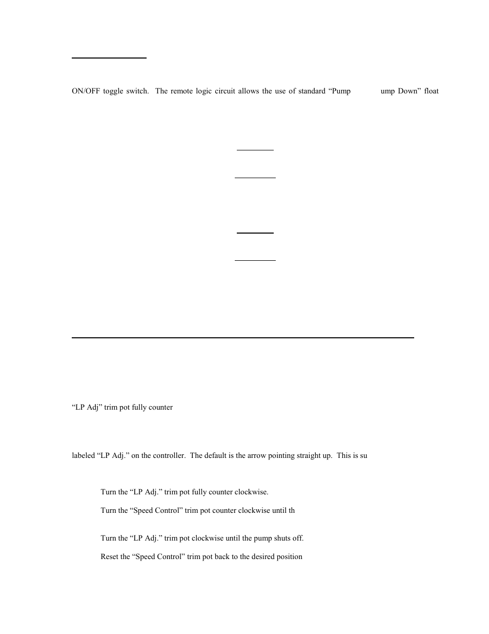 Remote switch | Sun Pumps SCP 48-18-48Y BC User Manual | Page 17 / 23