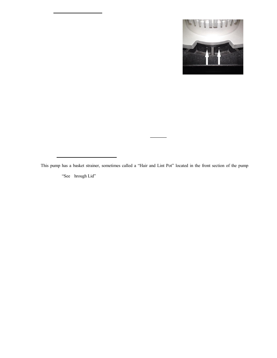 3 pump installation, 4 pump basket strainer | Sun Pumps SCP 48-18-48Y BC User Manual | Page 7 / 23