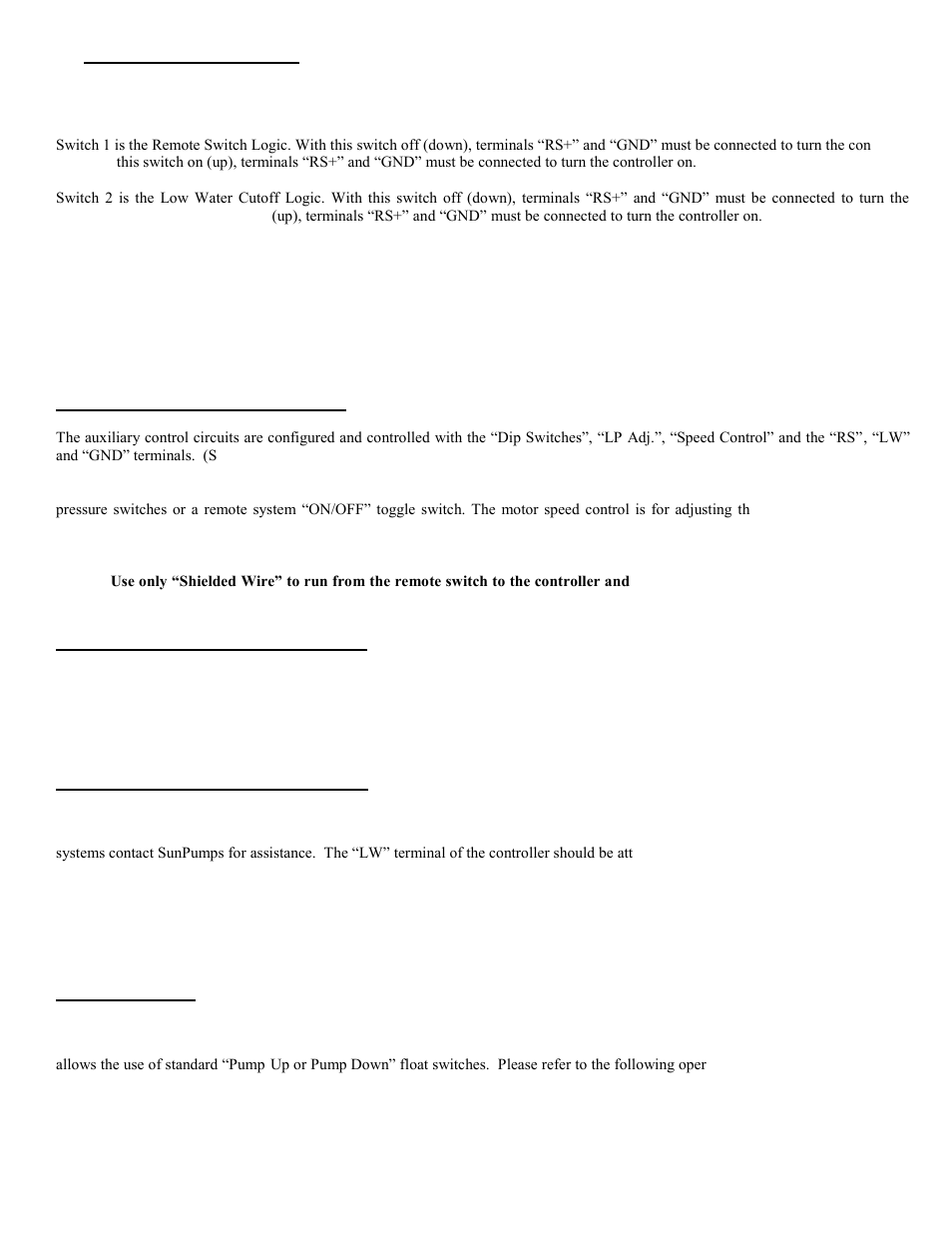 Sun Pumps SJT10-120BL User Manual | Page 13 / 18