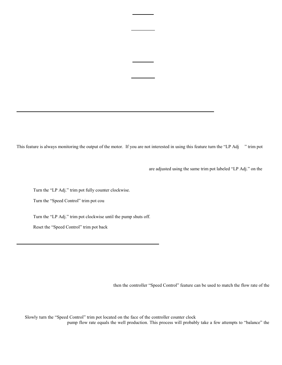 Output power limit circuit (motor speed control) | Sun Pumps SJT10-120BL User Manual | Page 14 / 18
