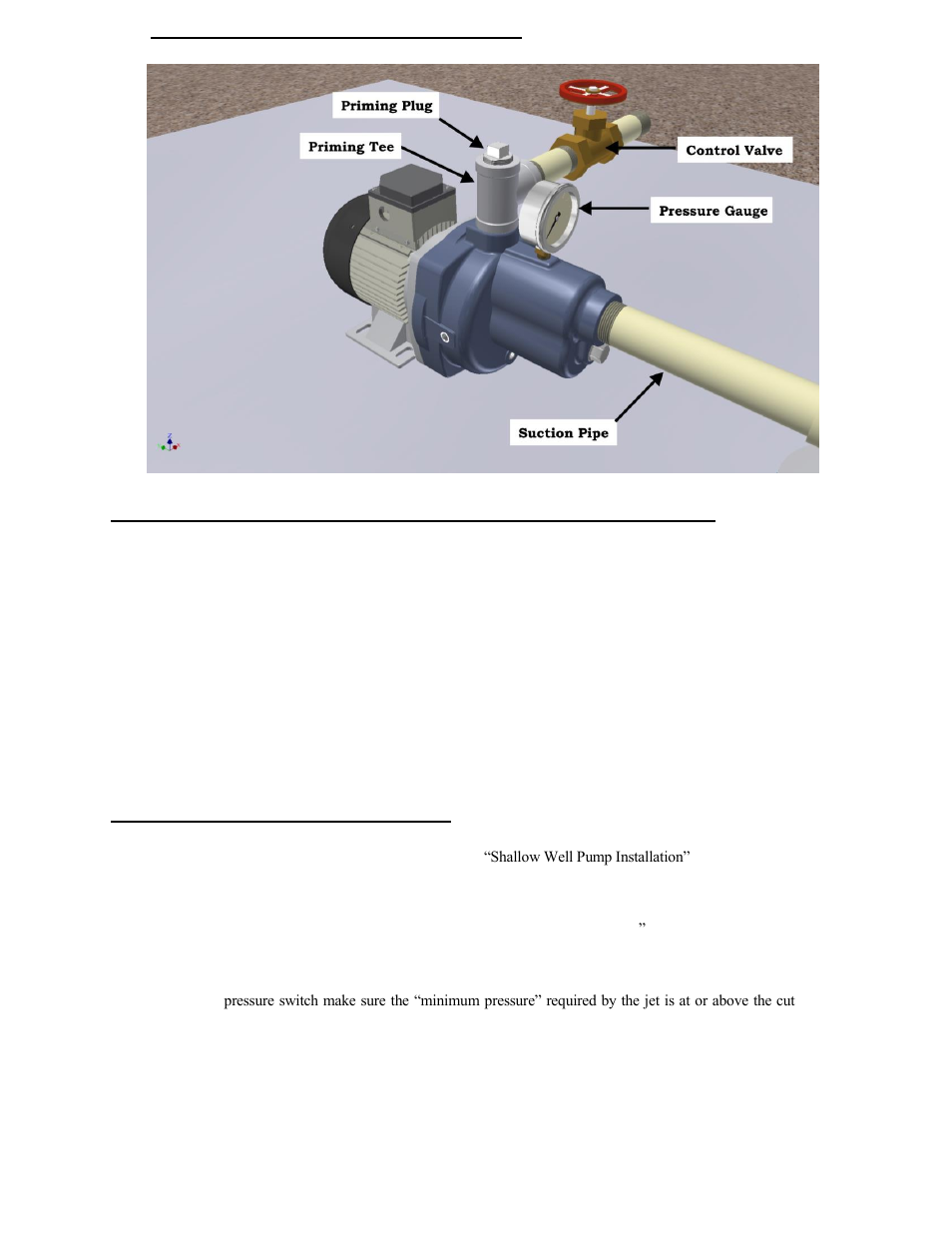 5 typical pressure system installation | Sun Pumps SJT10-120BL User Manual | Page 7 / 18