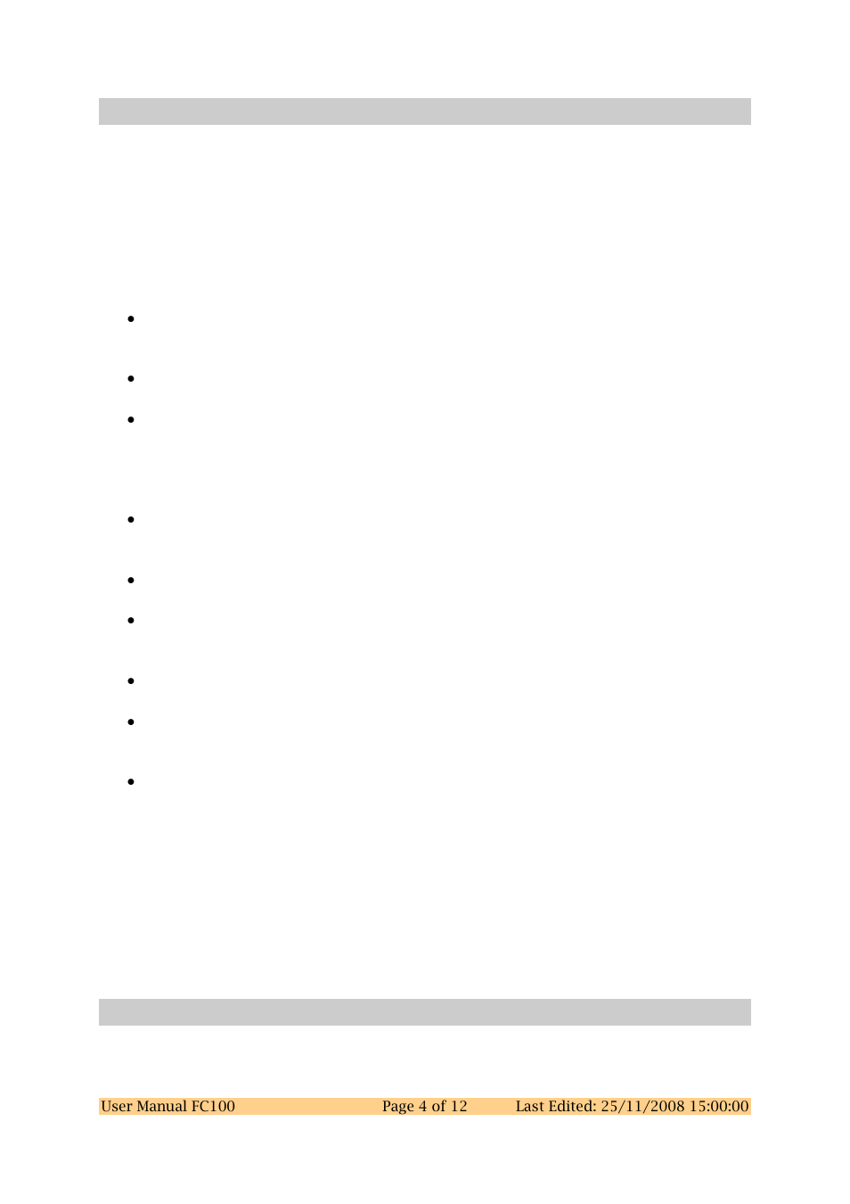 1 introduction, Introduction | Sundance FC100 User Manual | Page 4 / 12