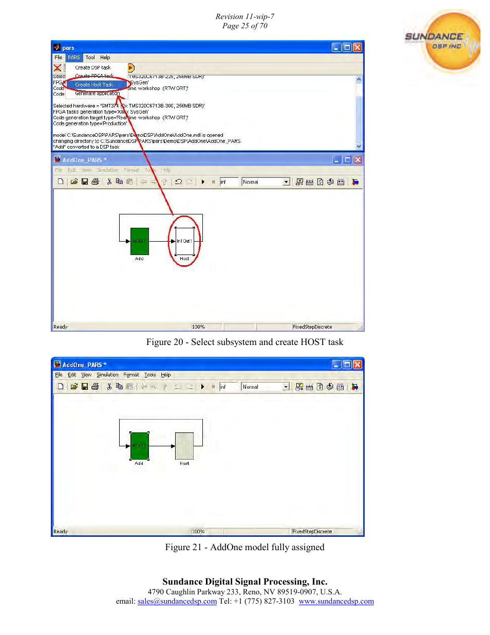 Sundance PARS User Manual | Page 25 / 70