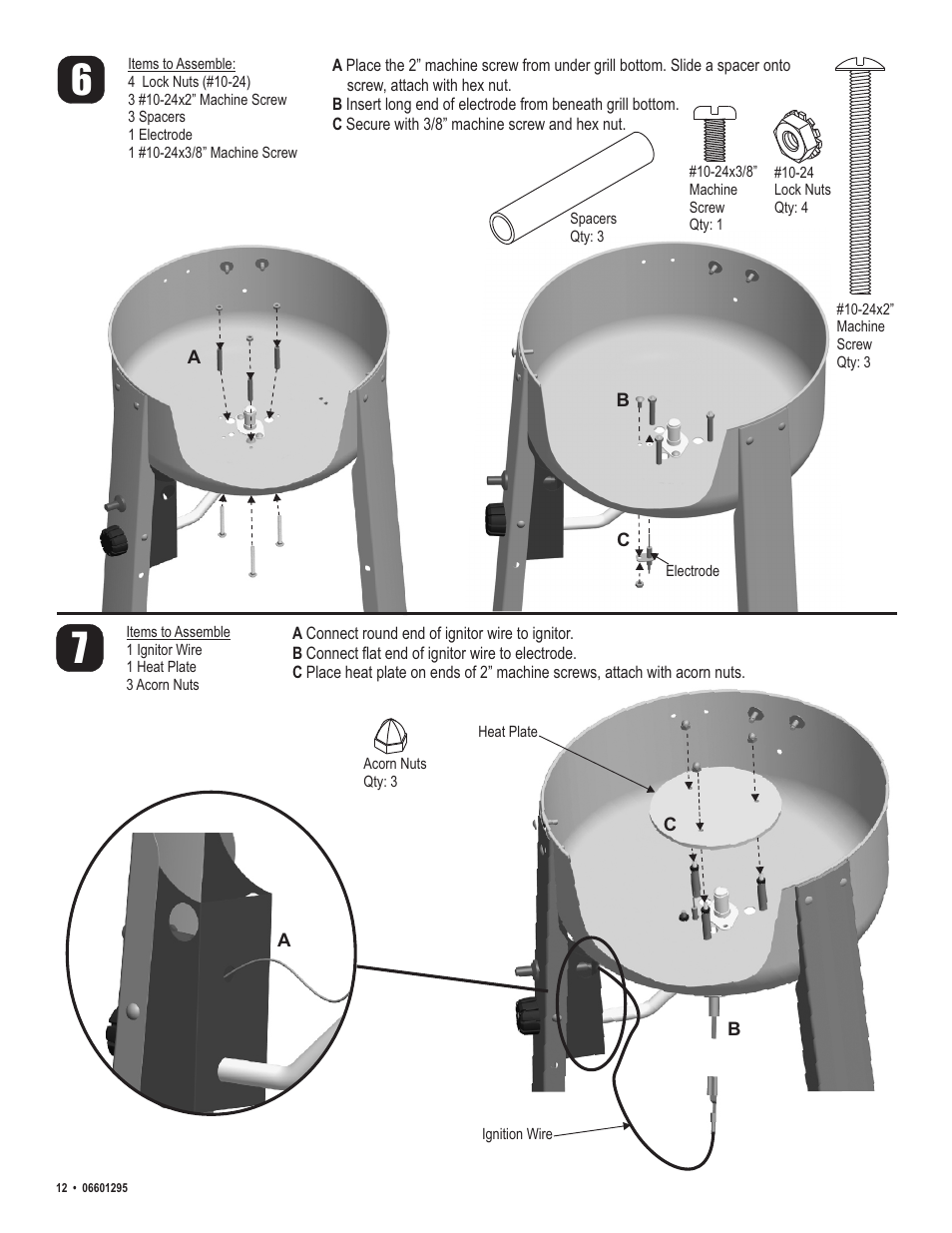 Char-Broil Patio Caddie 06601295 User Manual | Page 12 / 20