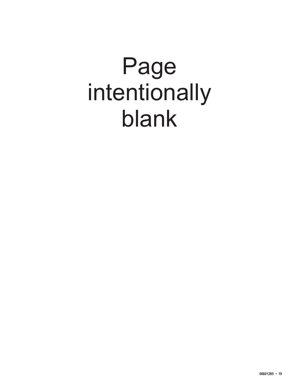 Page intentionally blank | Char-Broil Patio Caddie 06601295 User Manual | Page 19 / 20