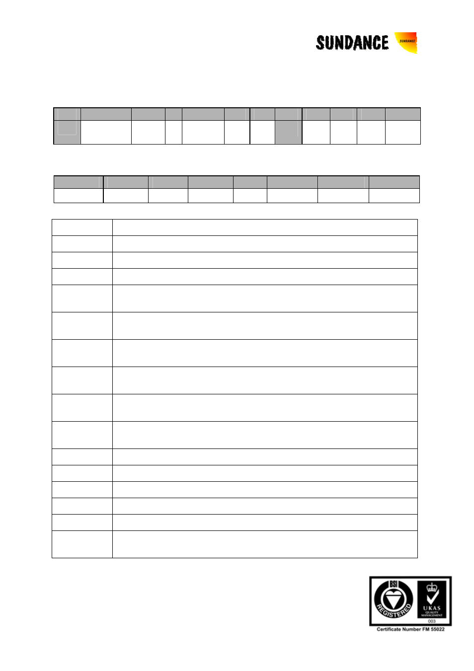 Status register (offset 0x14, bar1 , read-only) | Sundance SMT130 v.1.0 User Manual | Page 17 / 46