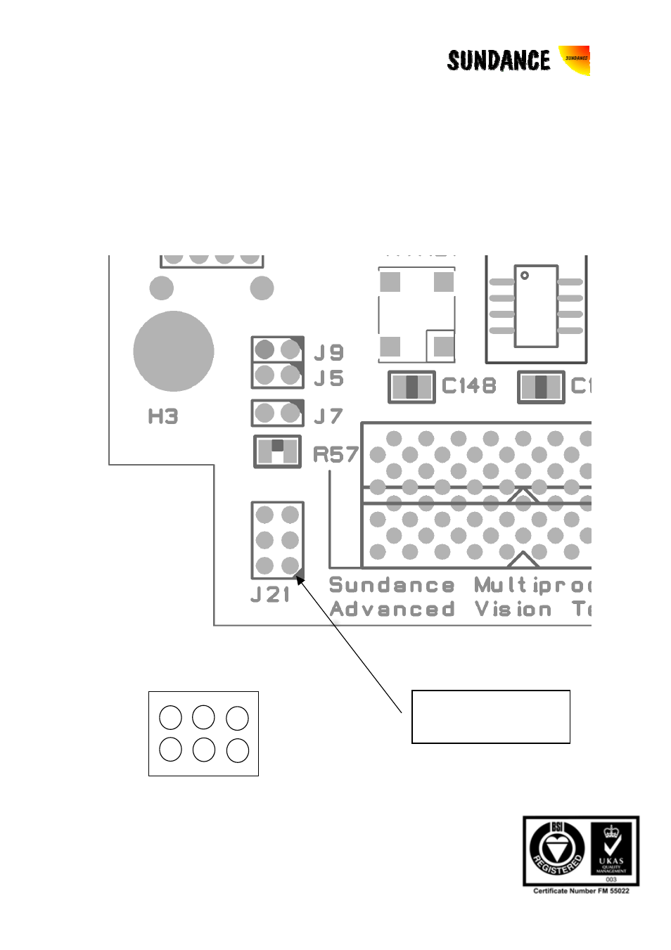 Firmware upgrades, Figure 2 : jtag header pin numbers, 11 firmware upgrades | Sundance SMT130 v.1.0 User Manual | Page 23 / 46