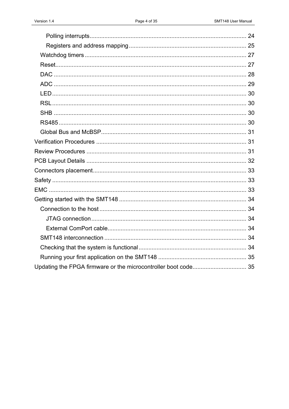 Sundance SMT148 User Manual | Page 4 / 35