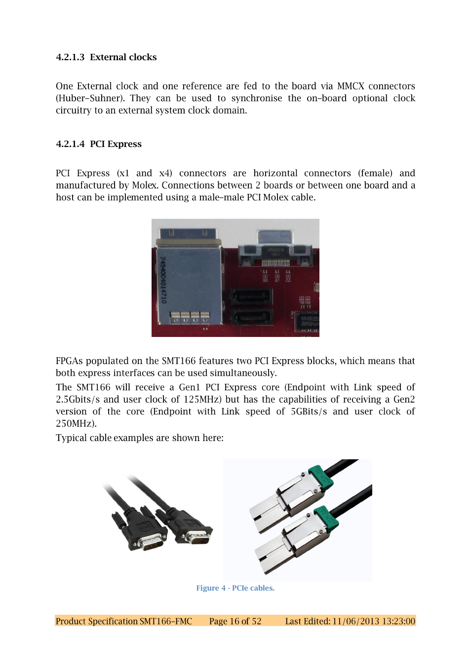 Sundance SMT166-FMC User Manual | Page 16 / 52