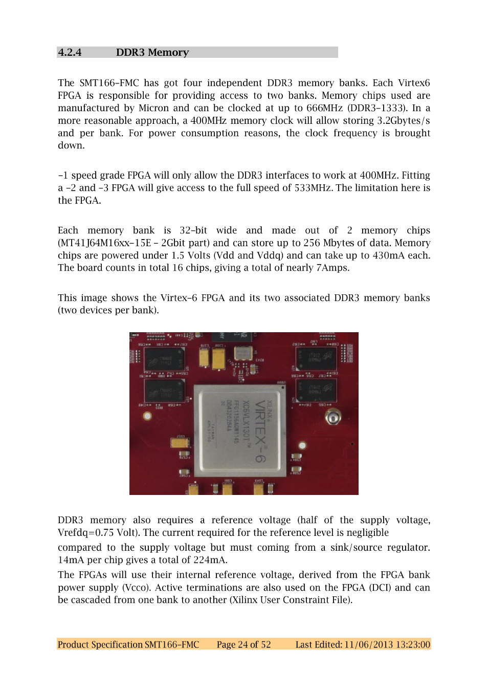 Sundance SMT166-FMC User Manual | Page 24 / 52
