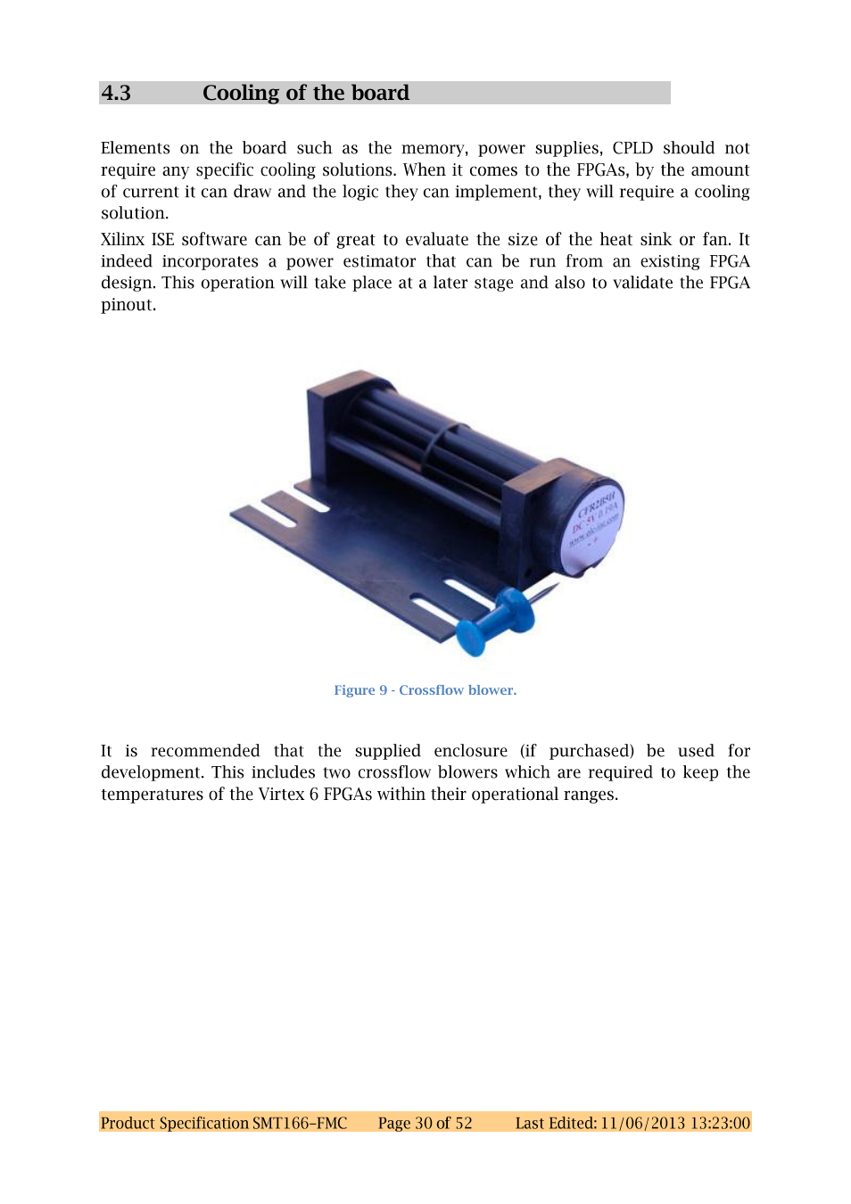 Sundance SMT166-FMC User Manual | Page 30 / 52