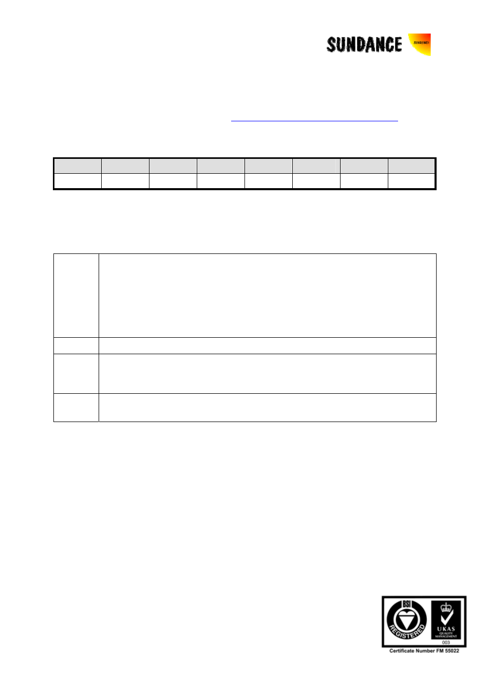 7 sundance digital bus (sdb), Sundance digital bus (sdb), Table 5 : sdb control register | Sundance SMT310 v.1.6 User Manual | Page 15 / 50