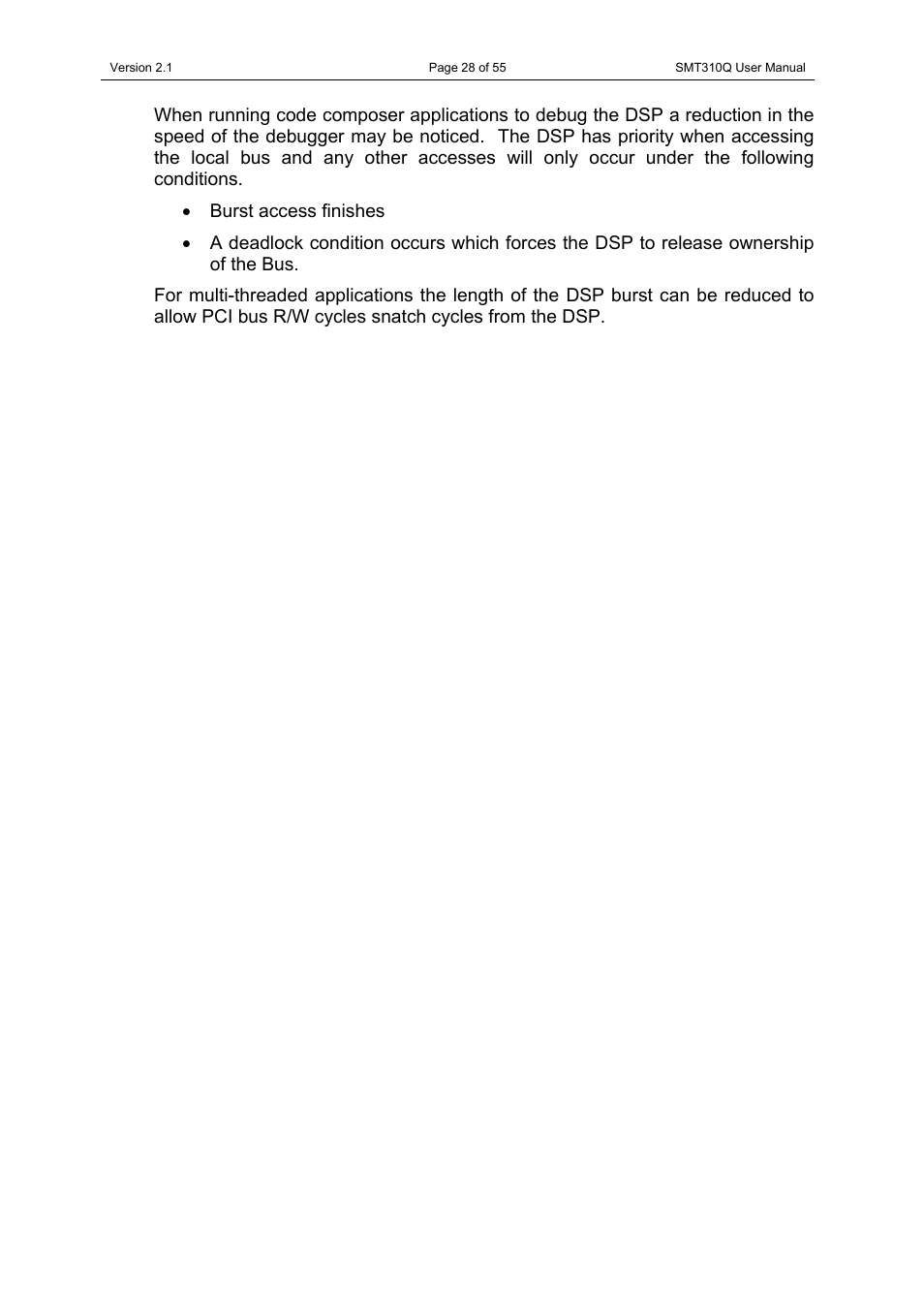 Sundance SMT310Q User Manual | Page 28 / 55