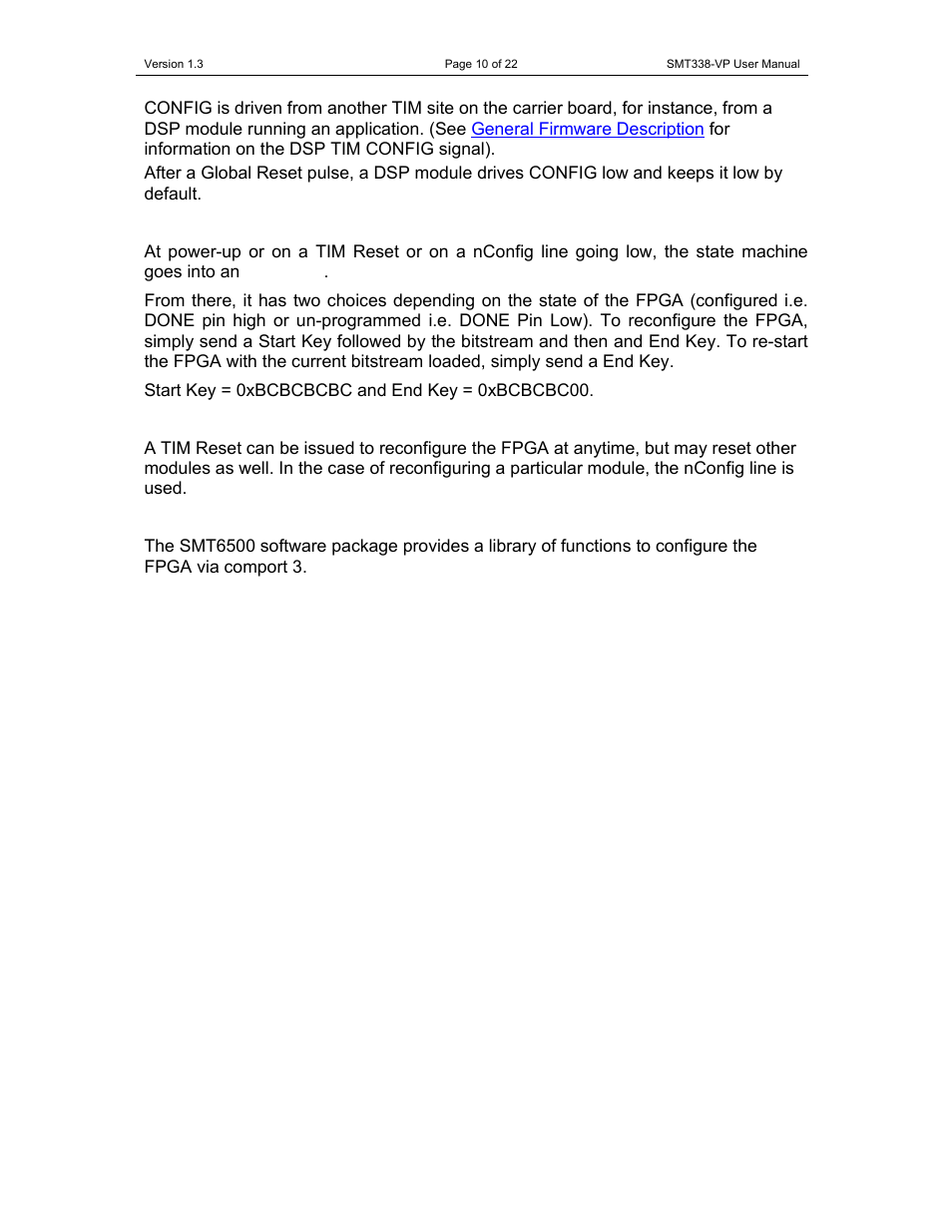 Sundance SMT338-VP User Manual | Page 10 / 22