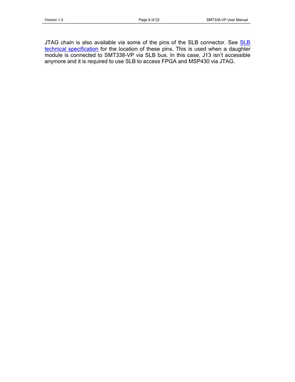 Sundance SMT338-VP User Manual | Page 8 / 22