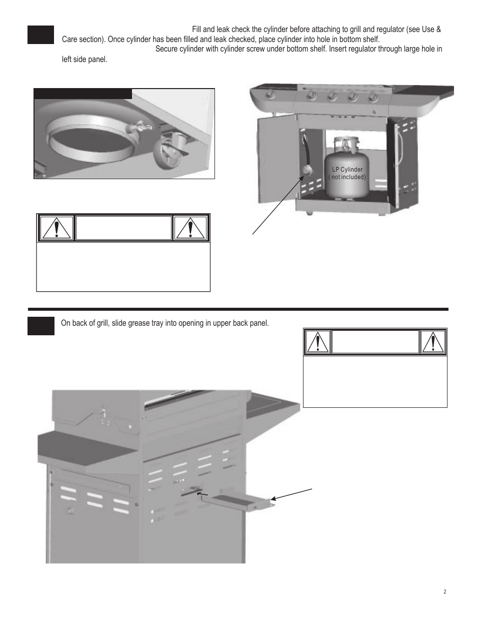 Caution | Char-Broil 463257010 User Manual | Page 25 / 32