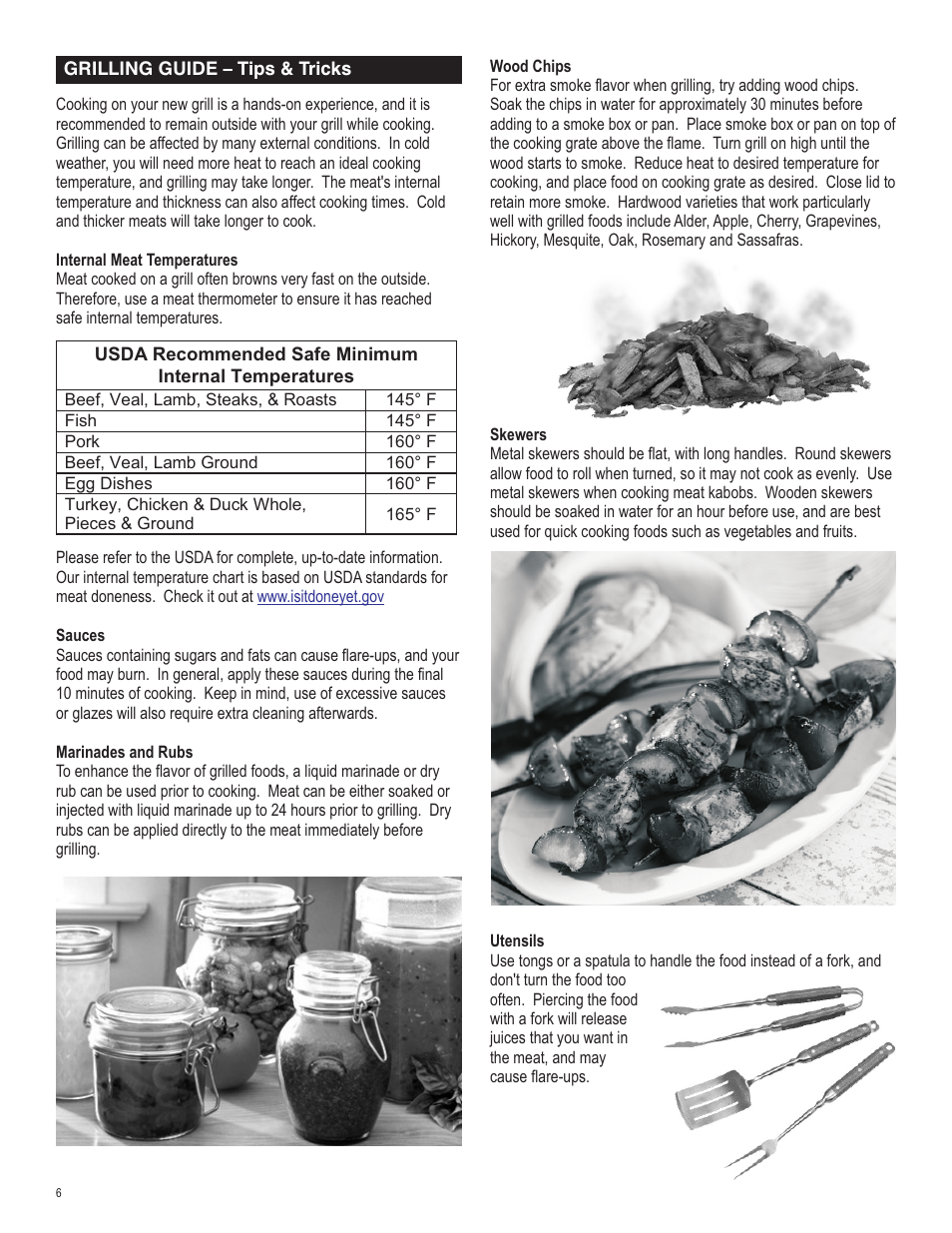 Char-Broil 463257010 User Manual | Page 6 / 32