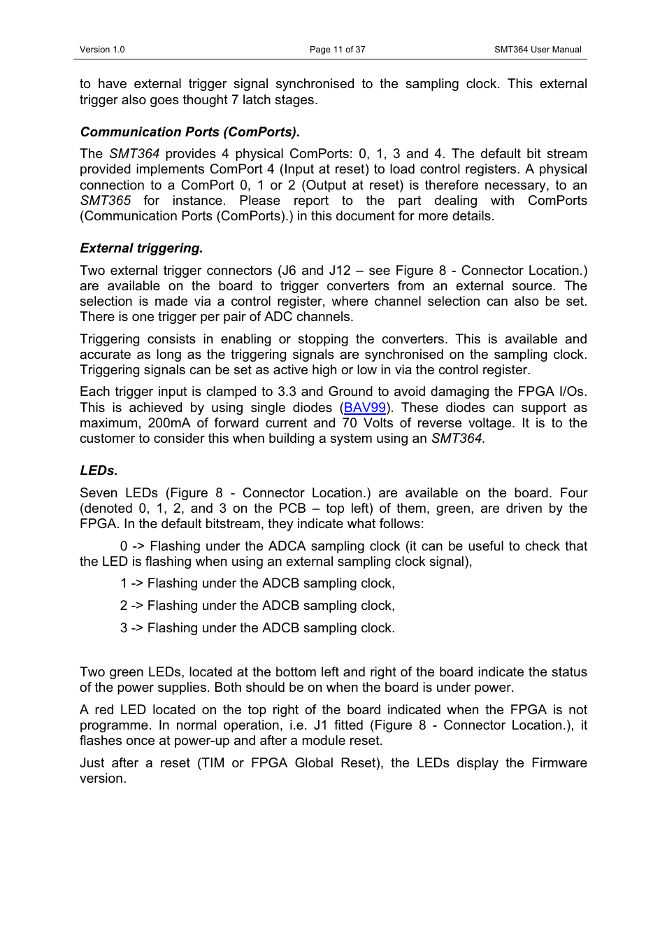 Sundance SMT364 User Manual | Page 11 / 37