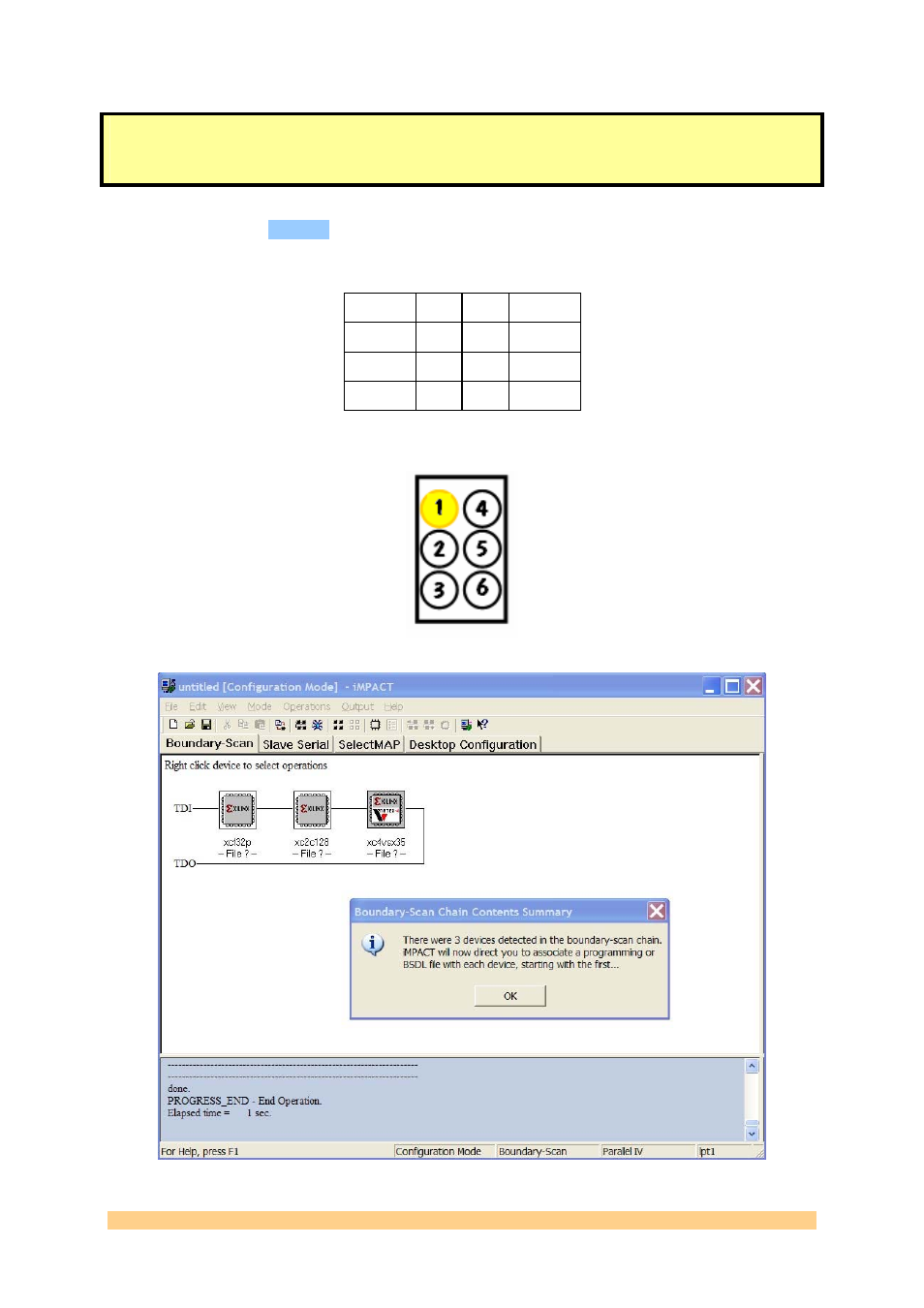 Figure 15: pinout jtag header – jp1, Figure 16: pinout jtag header – jp1 | Sundance SMT368 User Manual | Page 22 / 24