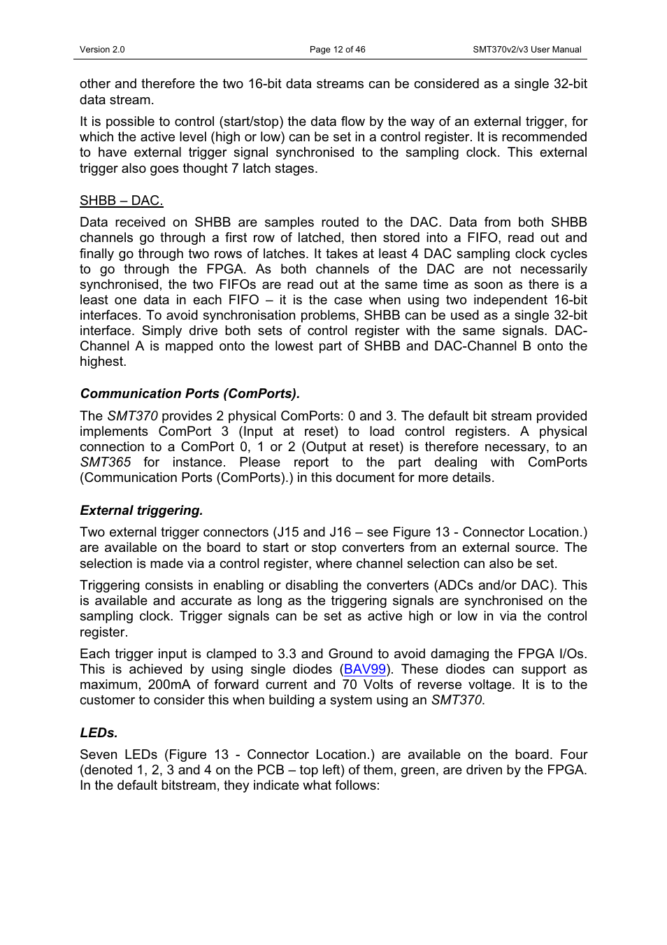 Sundance SMT370v2 User Manual | Page 12 / 46