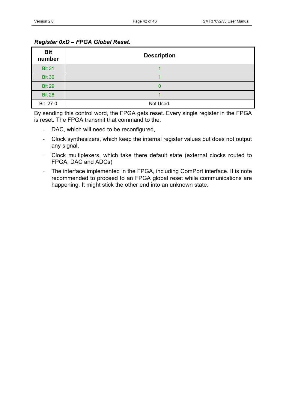 Sundance SMT370v2 User Manual | Page 42 / 46