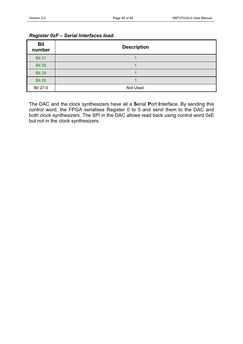Sundance SMT370v2 User Manual | Page 45 / 46