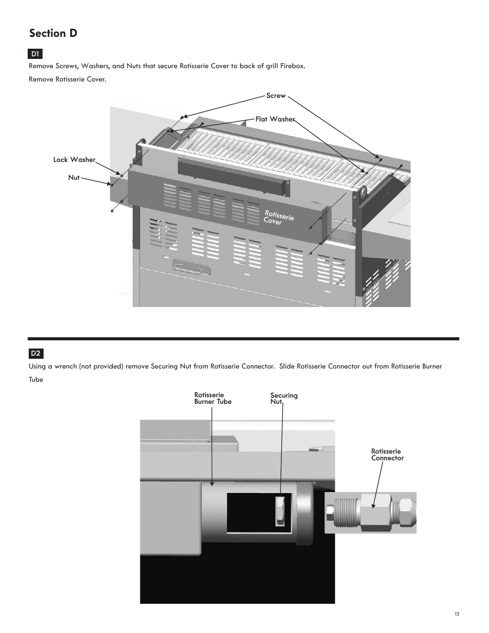 Char-Broil NATURAL GAS CONVERSION KIT 7116572 User Manual | Page 13 / 24