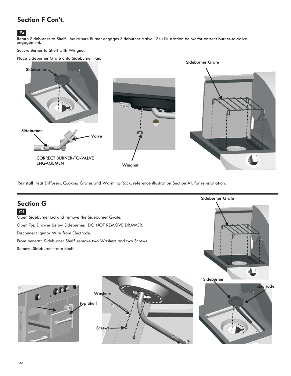 Char-Broil NATURAL GAS CONVERSION KIT 7116572 User Manual | Page 20 / 24