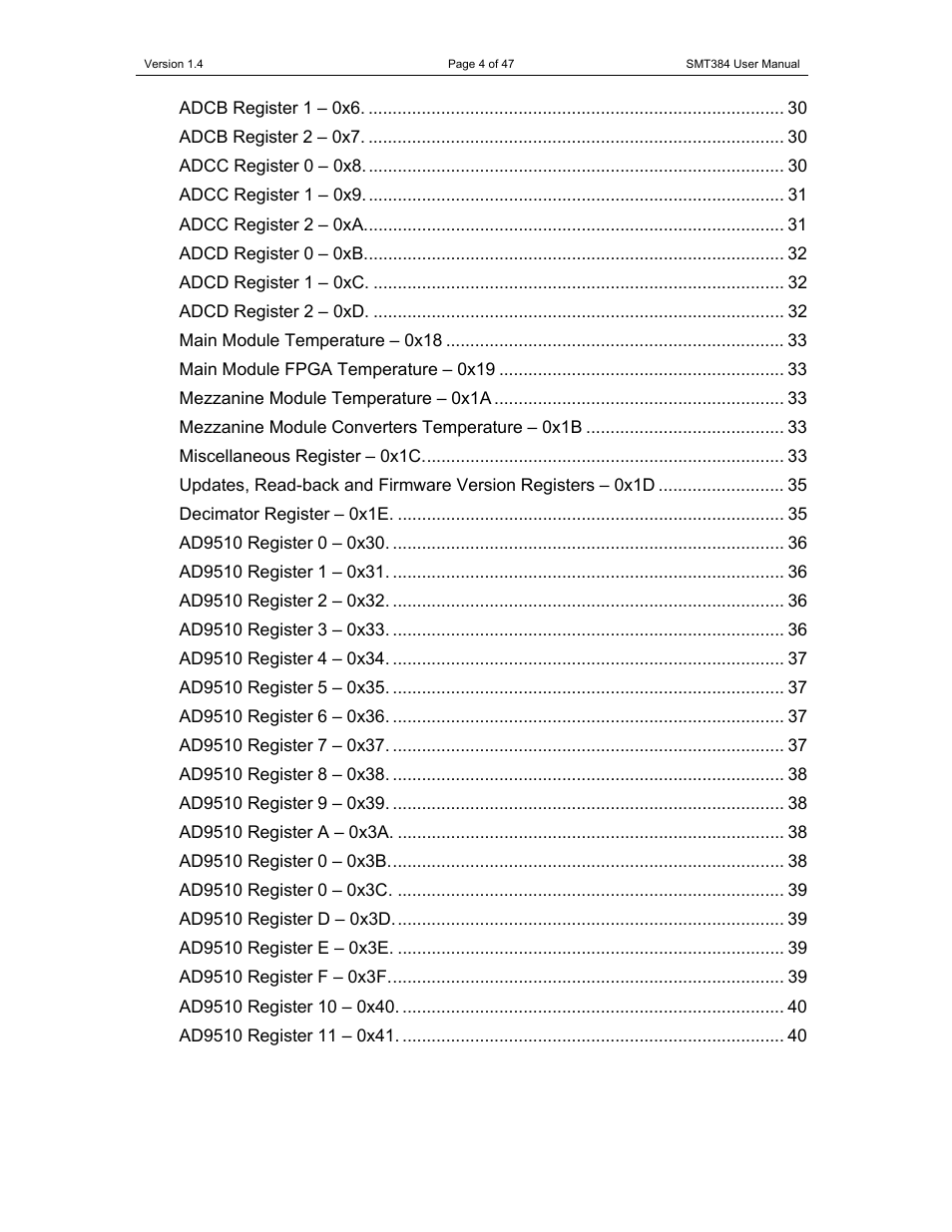 Sundance SMT384 User Manual | Page 4 / 47