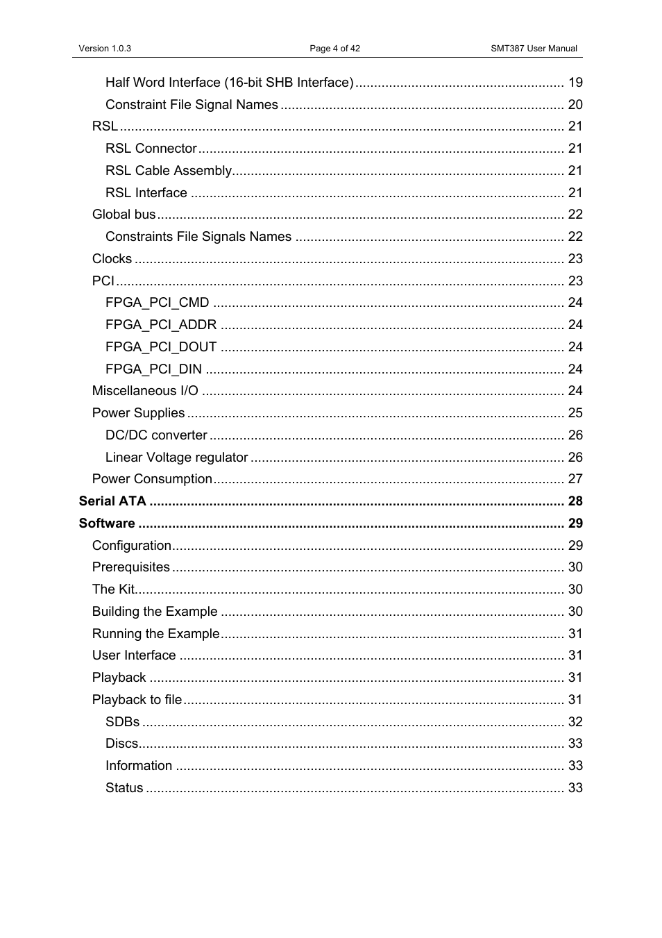Sundance SMT387 User Manual | Page 4 / 42