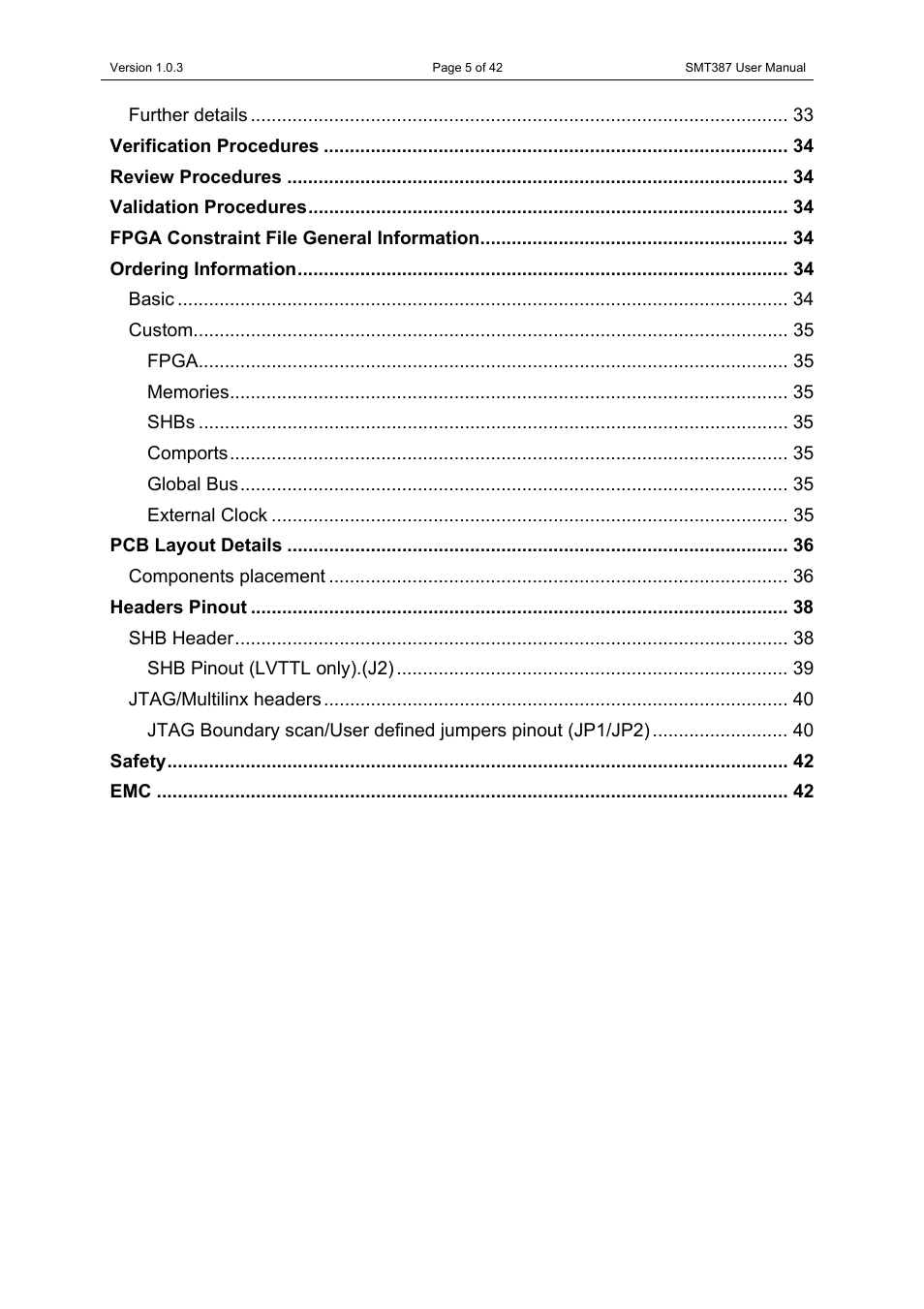 Sundance SMT387 User Manual | Page 5 / 42