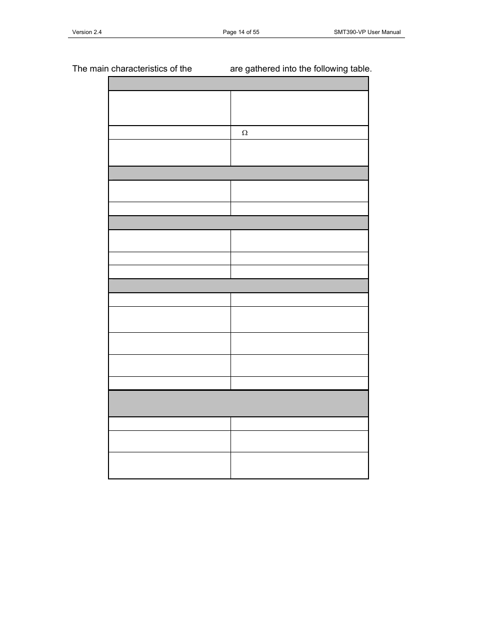 Sundance SMT390-VP User Manual | Page 14 / 55