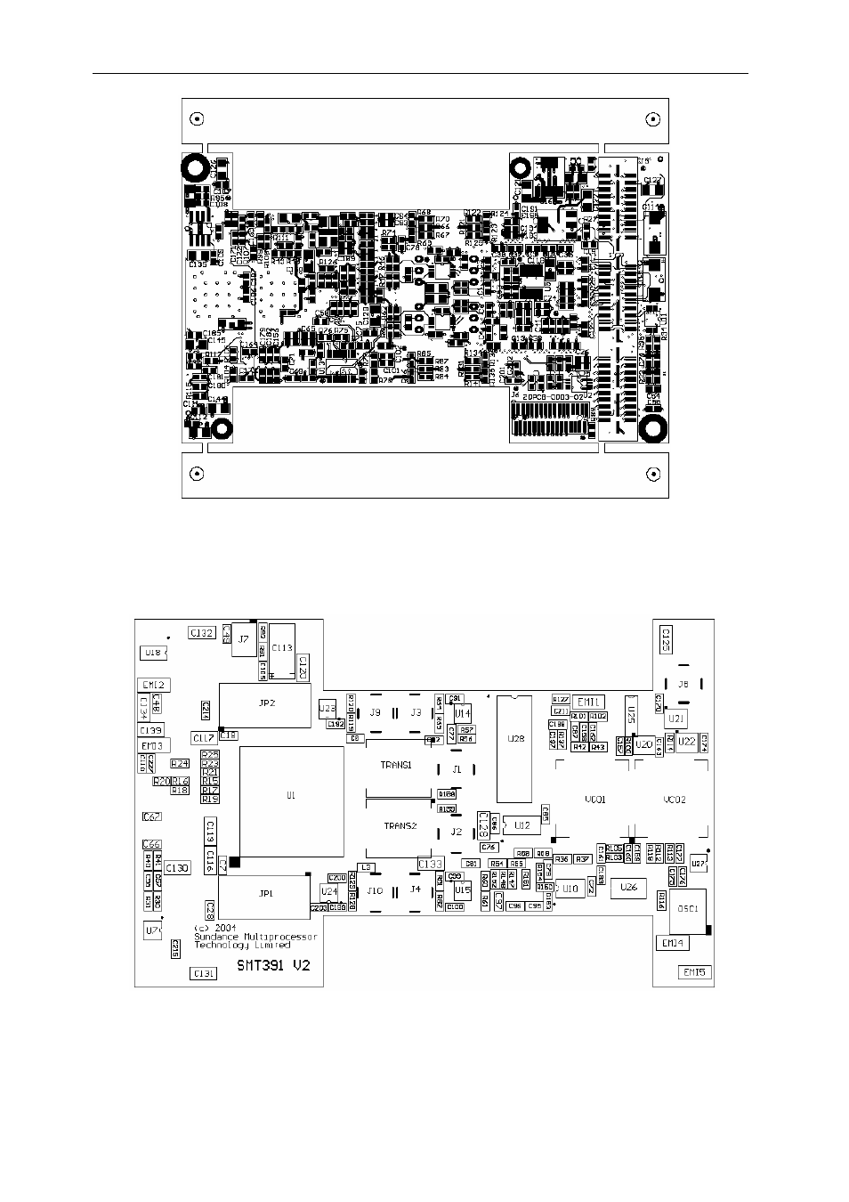 Smt391 assembly drawings | Sundance SMT391 User Manual | Page 17 / 18