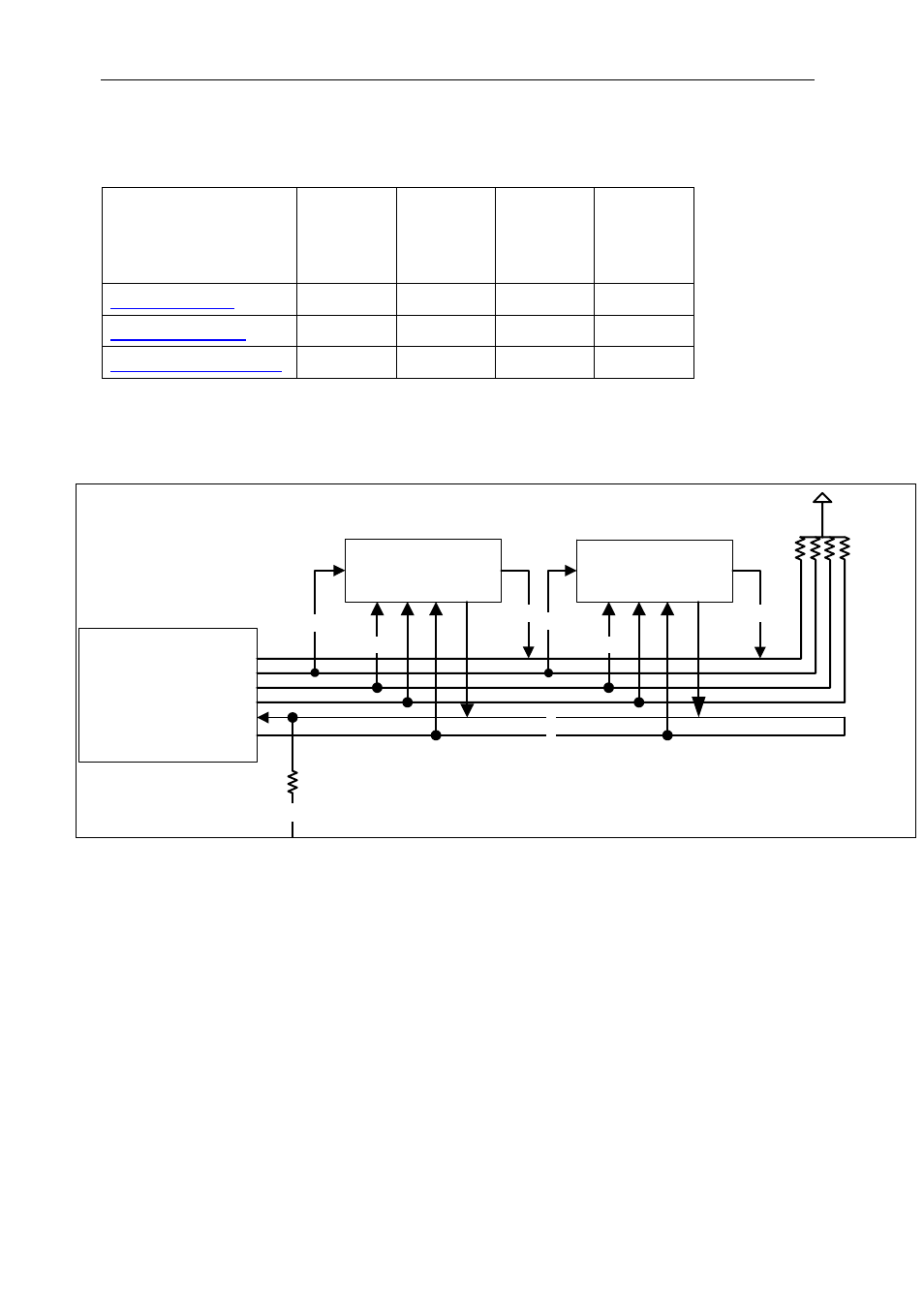 Figure 9:smt398 qdr width expansion arrangement, Table 3: qdr ram sizes | Sundance SMT398 User Manual | Page 28 / 52