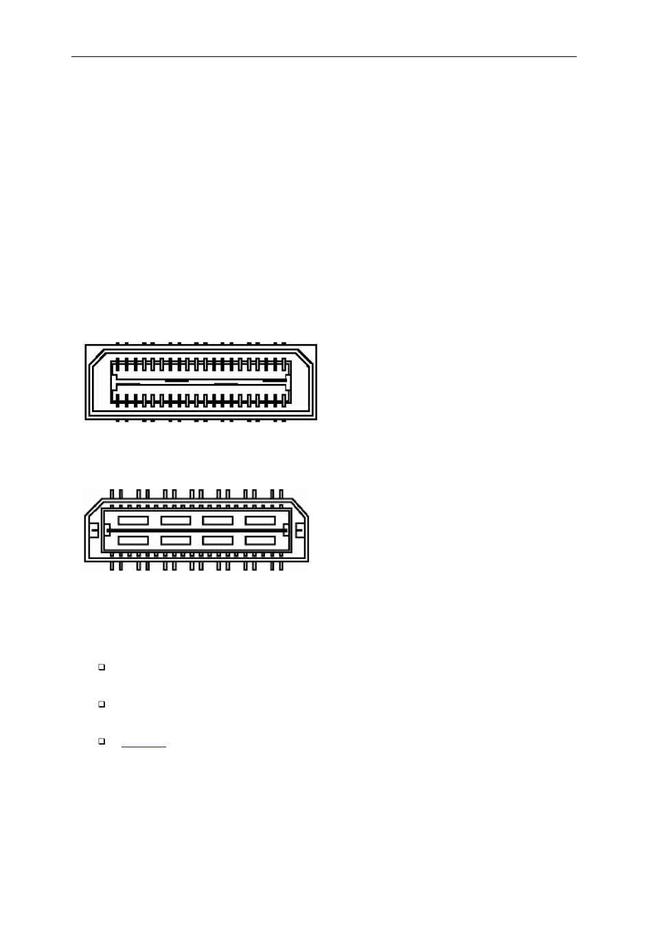 Rsls, Rsl connector, Figure 7: rsl top connector | Figure 8: rsl bottom connector | Sundance SMT407 User Manual | Page 22 / 38