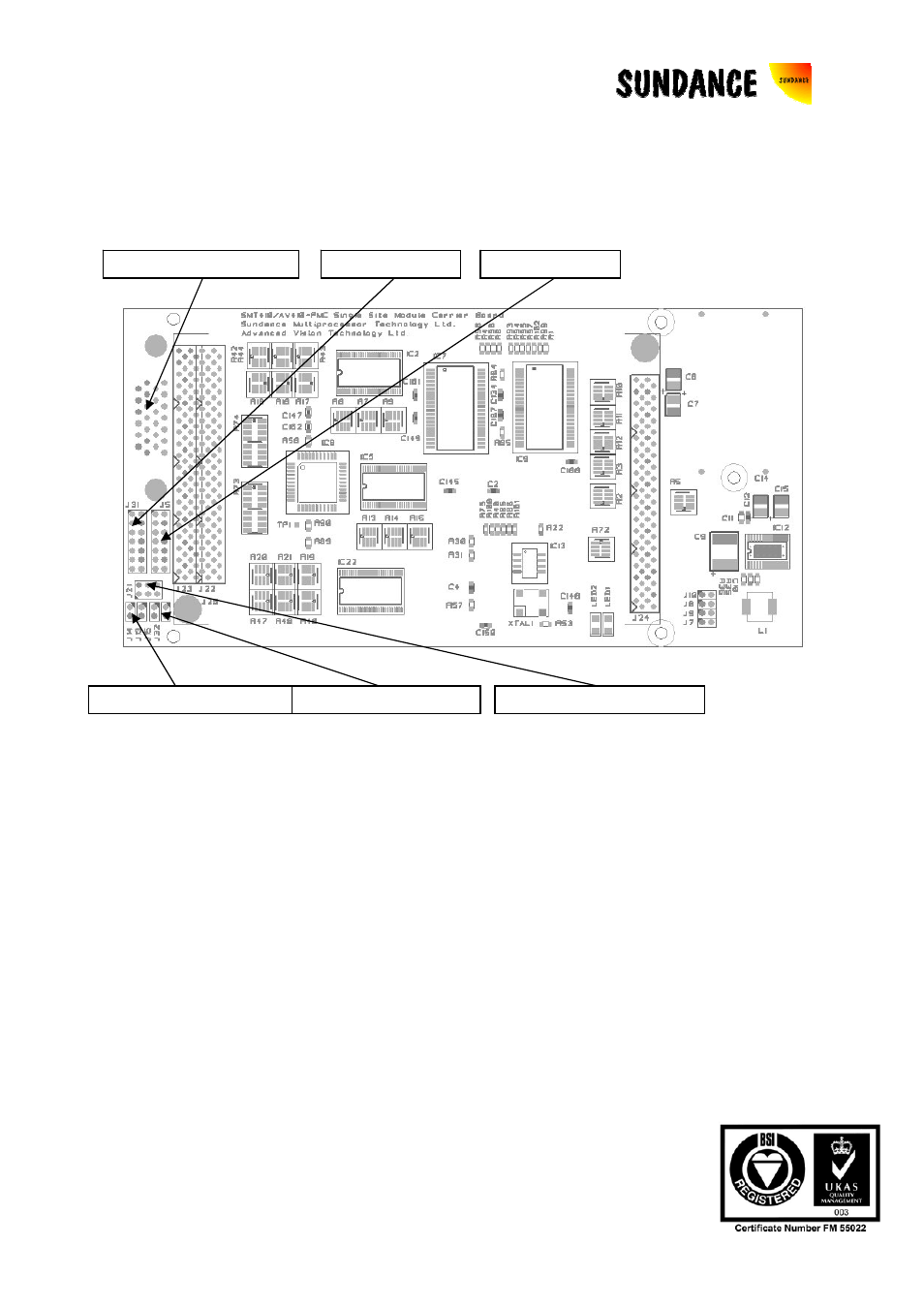 Where’s that jumper, Figure 9 : jumper finder diagram, 18 where’s that jumper | Sundance SMT410 v.1.0 User Manual | Page 49 / 49