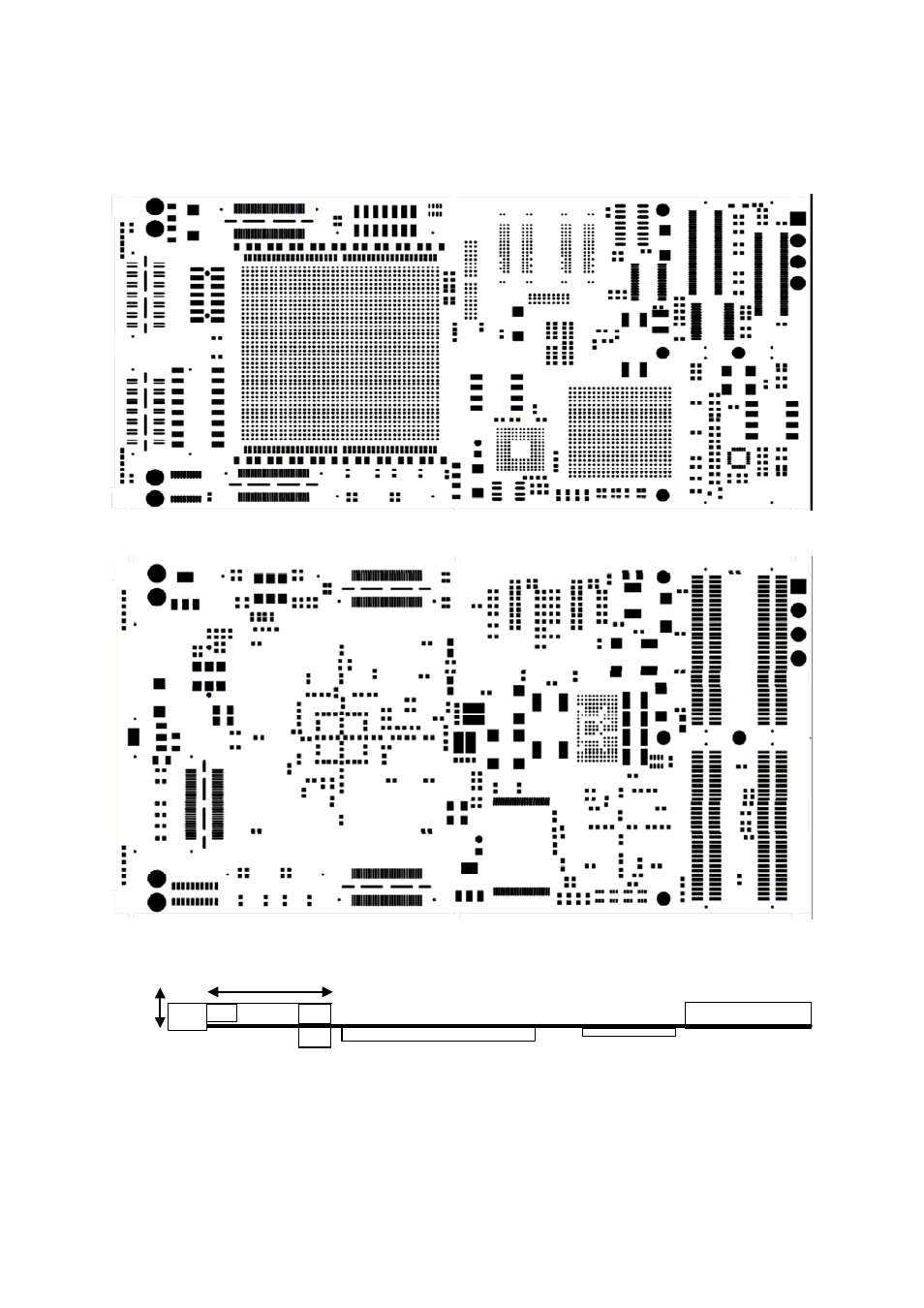 Safety, Figure 9 - module side 1 view, Figure 10 – module side 2 view | Figure 11 – module side view | Sundance SMT498 User Manual | Page 29 / 39