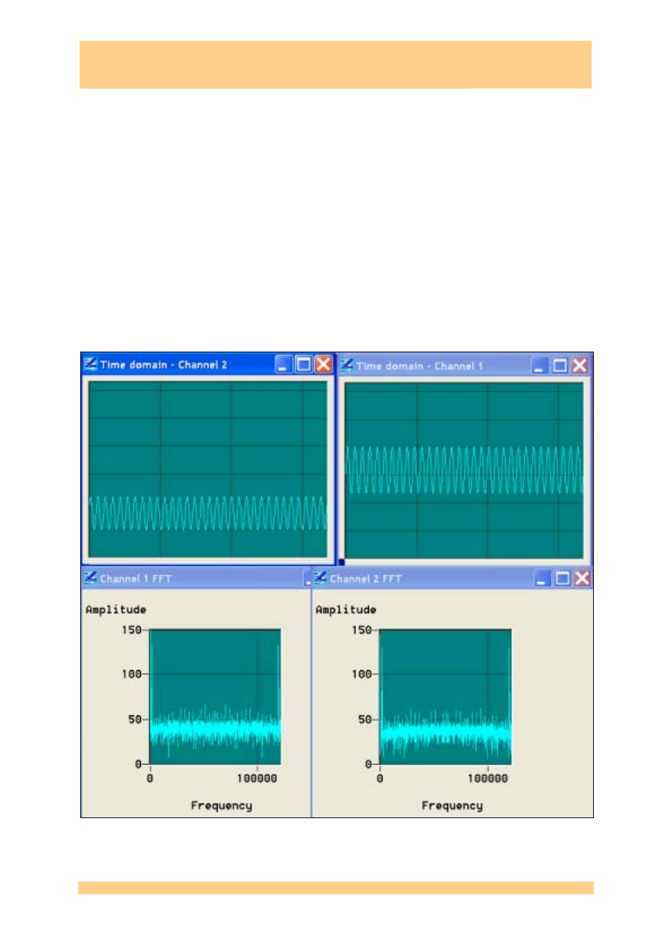 Figure 11: output of the sdr demo 3, Smt6040, Sundance simulink toolbox | Sundance SMT6040 User Manual | Page 19 / 53