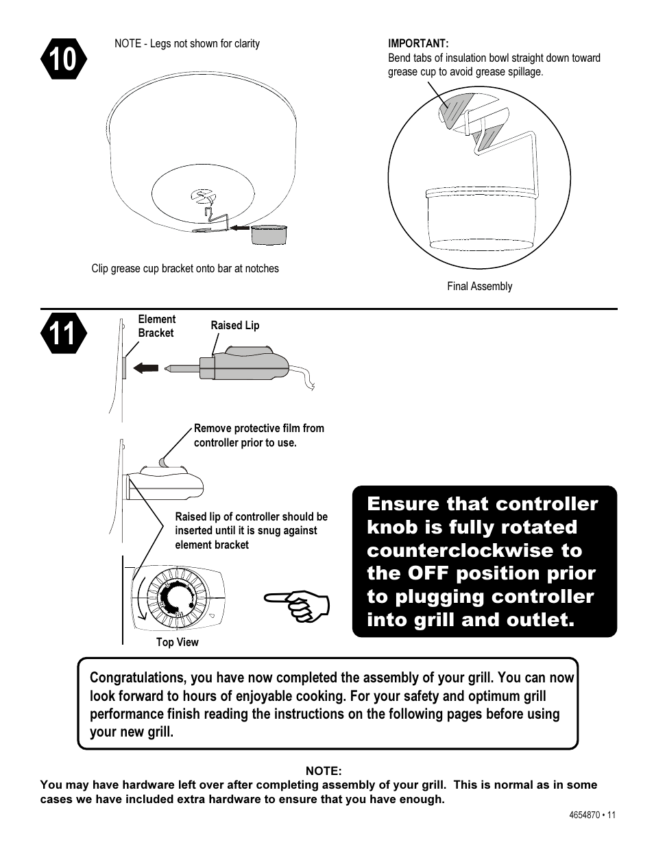 Char-Broil 4654870 User Manual | Page 11 / 16
