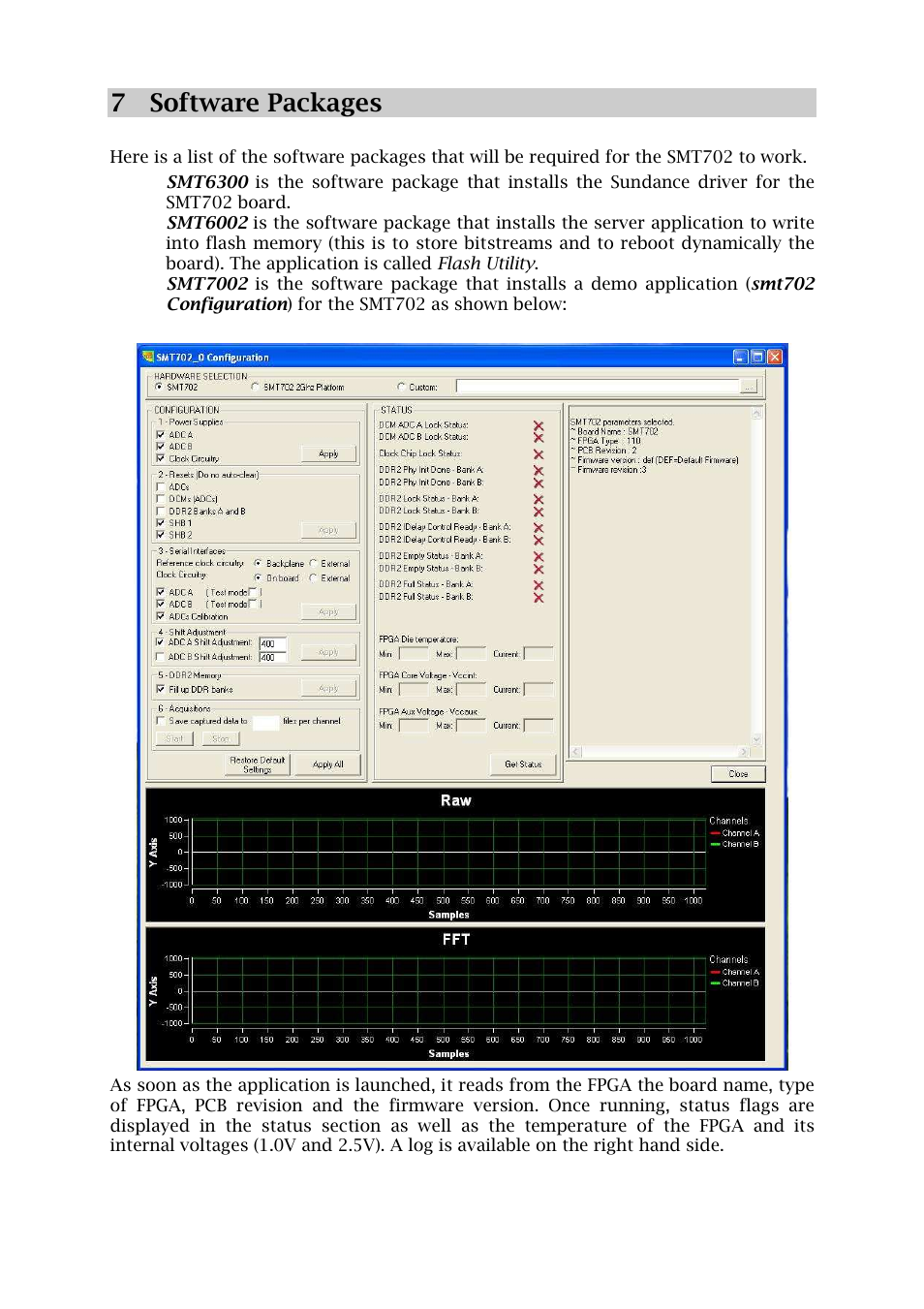 7software packages | Sundance SMT702 User Manual | Page 62 / 67