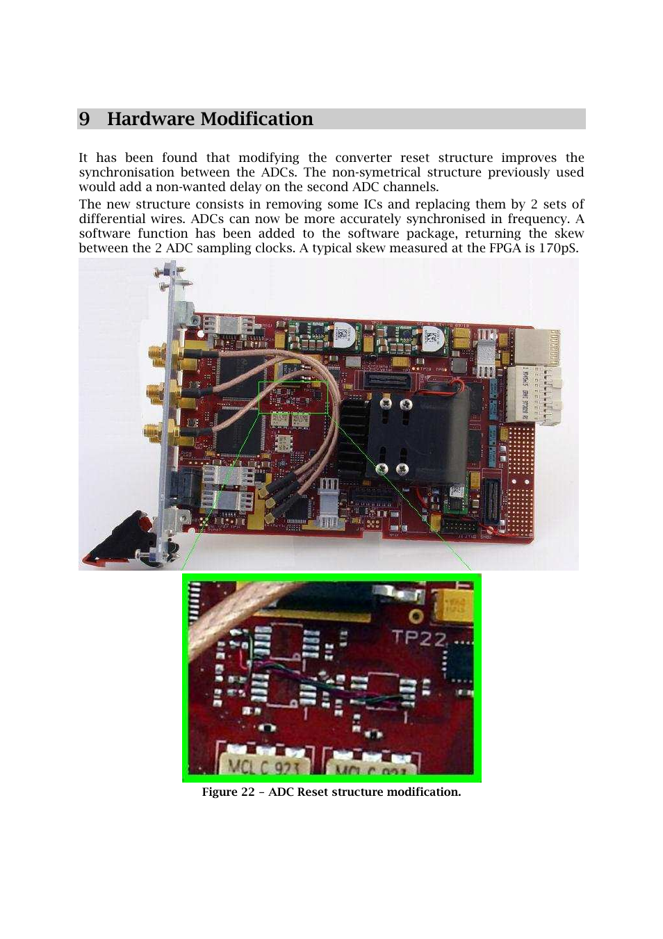9hardware modification | Sundance SMT702 User Manual | Page 65 / 67