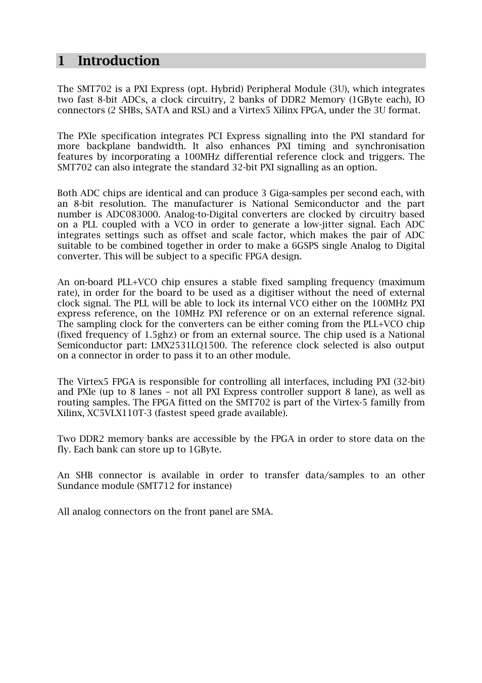 Sundance SMT702 User Manual | Page 7 / 67