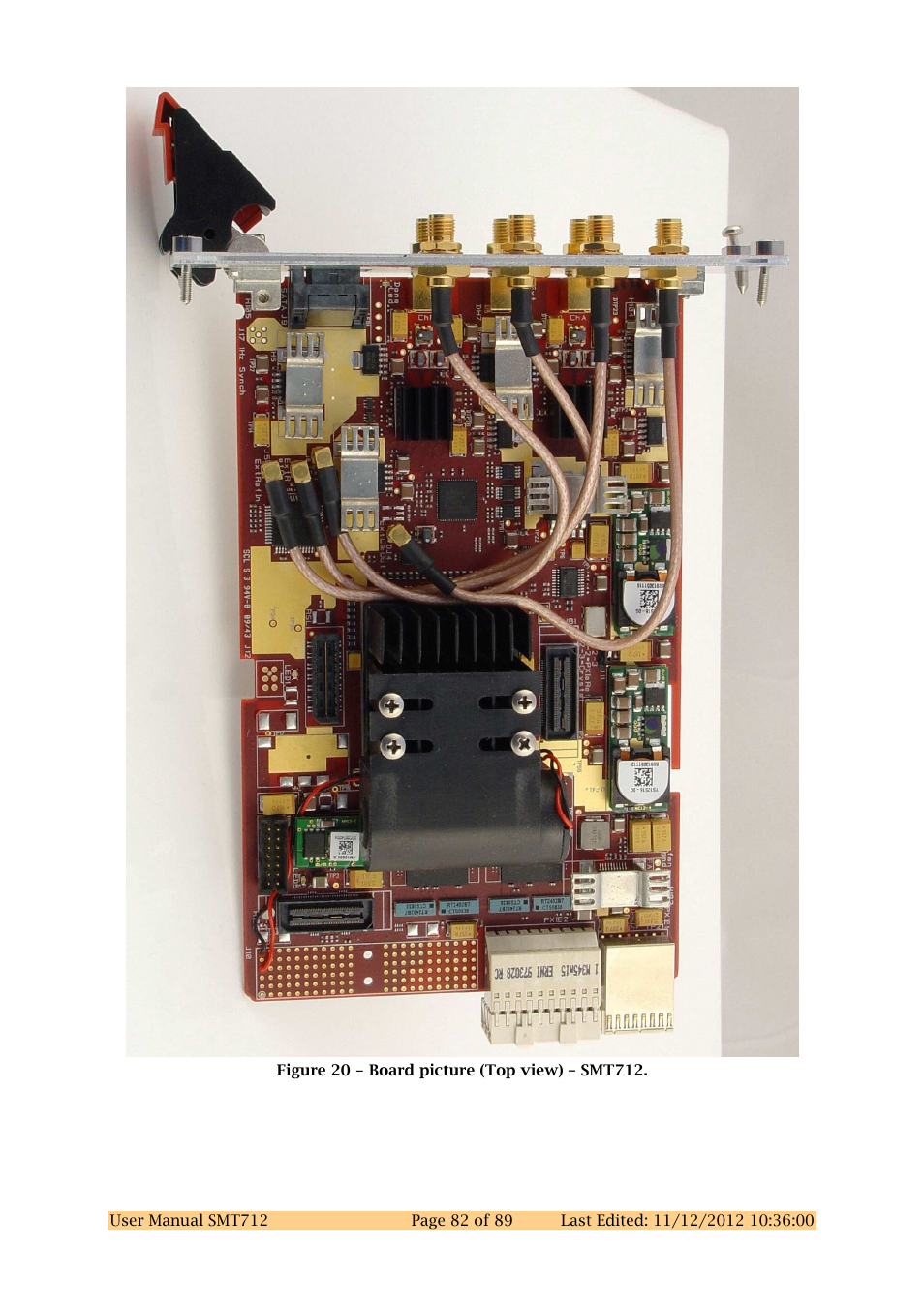 Sundance SMT712 User Manual | Page 82 / 89